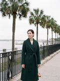 Beatrix Shawl Wrap Coat - front