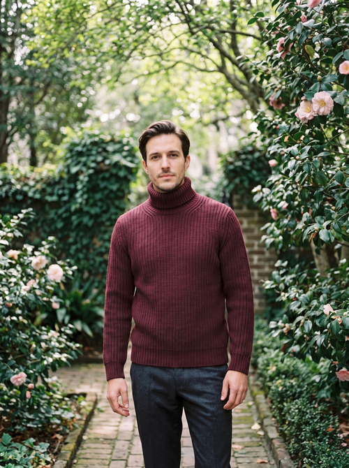 Gideon Roll-Neck Knit - street