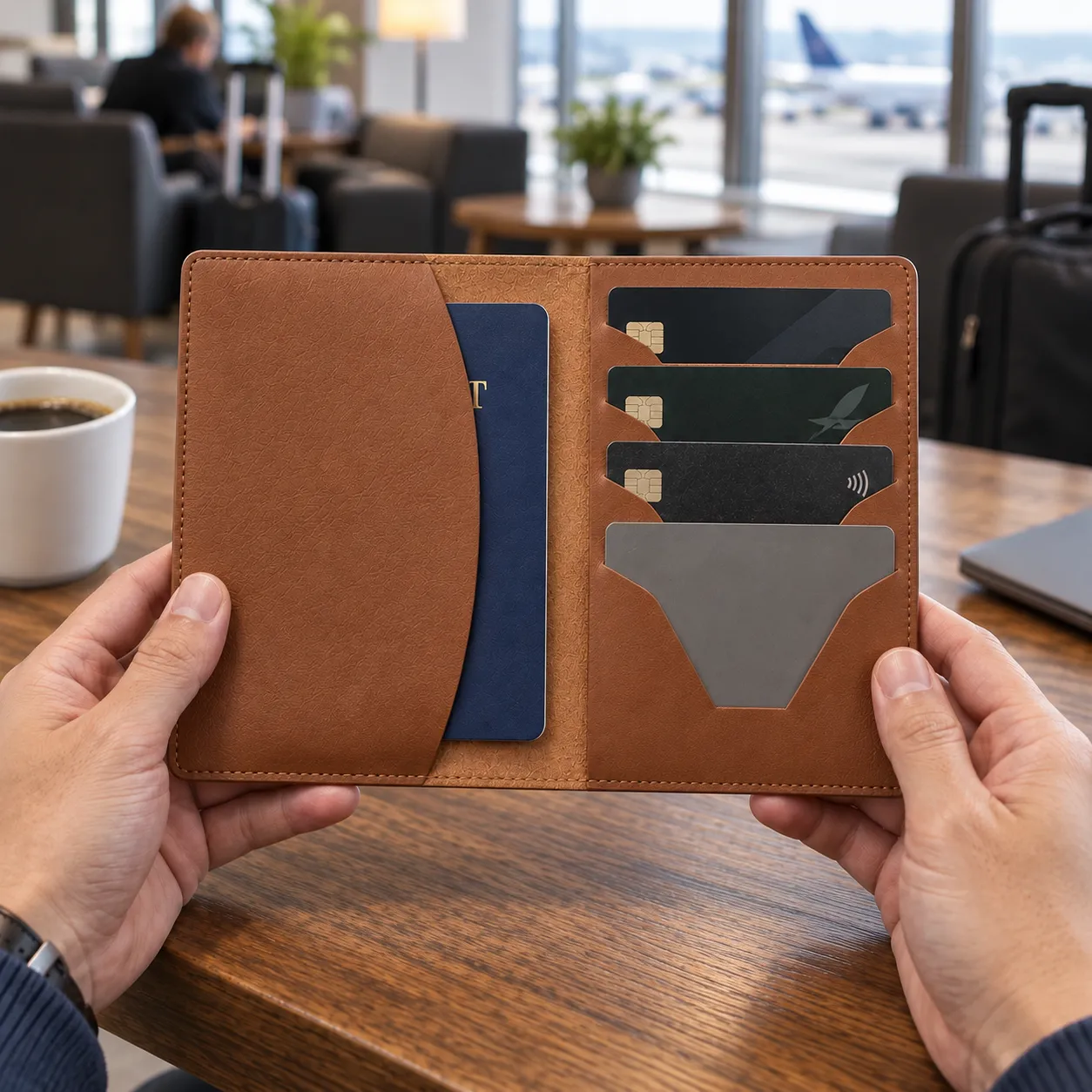 Luca Passport Holder